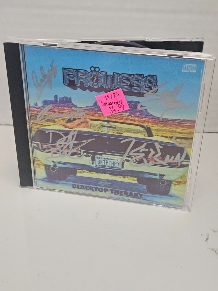 Prowess Blacktop Therapy Signed CD