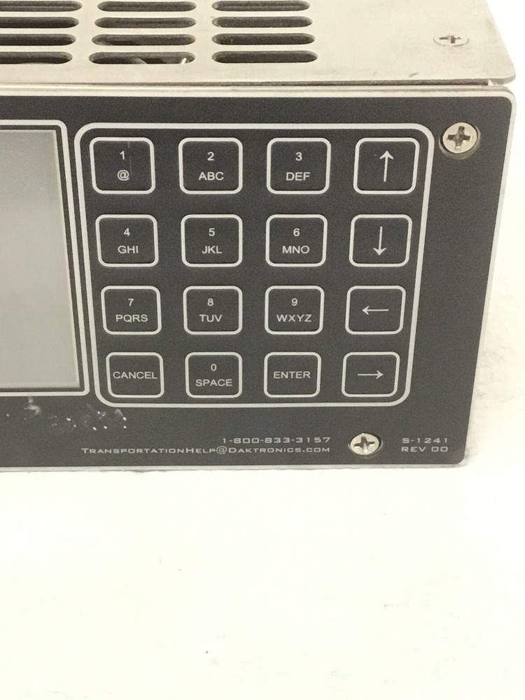 Daktronics S-1241 Vanguard Field Controller VFC Stuck on “Please Wait” AS-IS