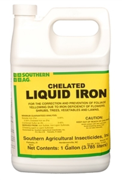 Chelated Liquid Iron Fertilizer - 1 Gallon
