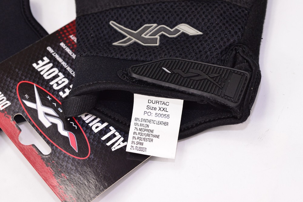 Wiley DURTAC Combat Gloves Tactical 2XL Knuckle Protector QUALITY
