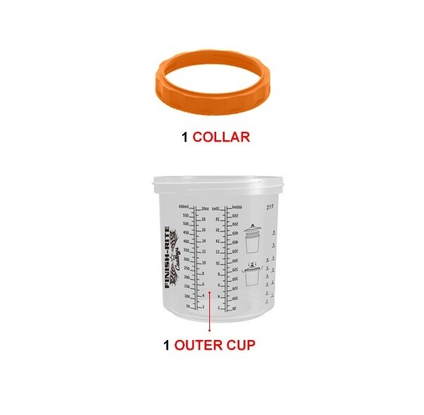 Finish-Rite Hard Cup 600ml
