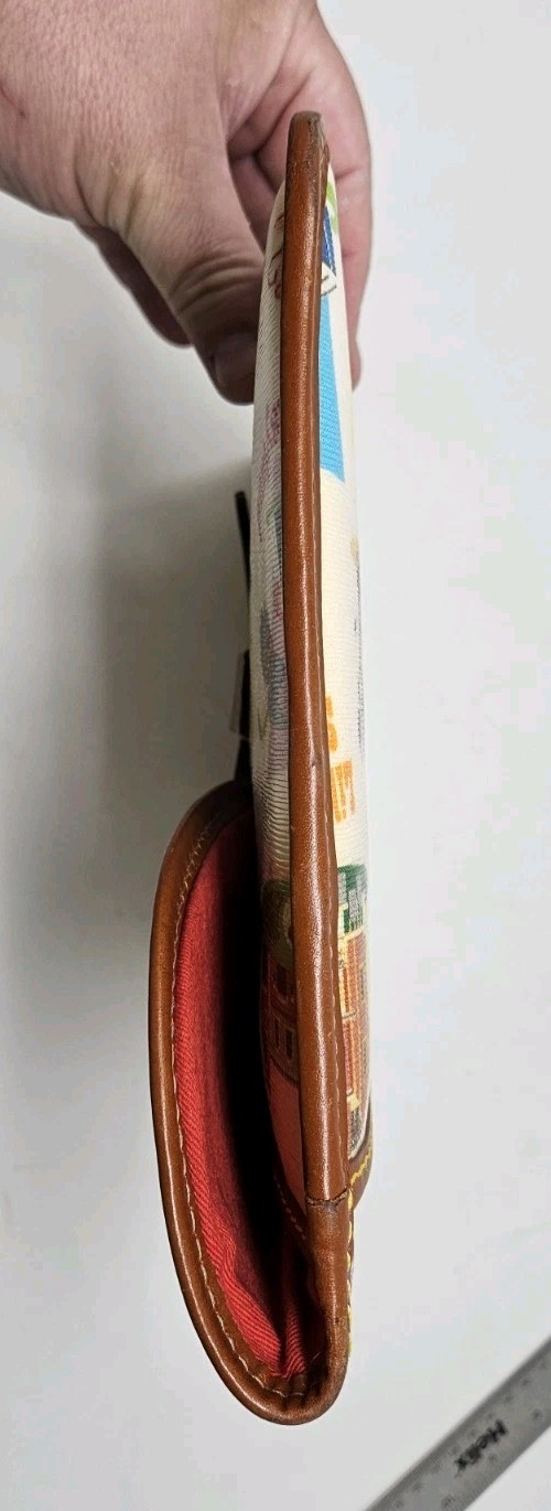 Dooney & Bourke DISNEY WORLD Retro iPad Tablet Case Leather Traveling Carrying