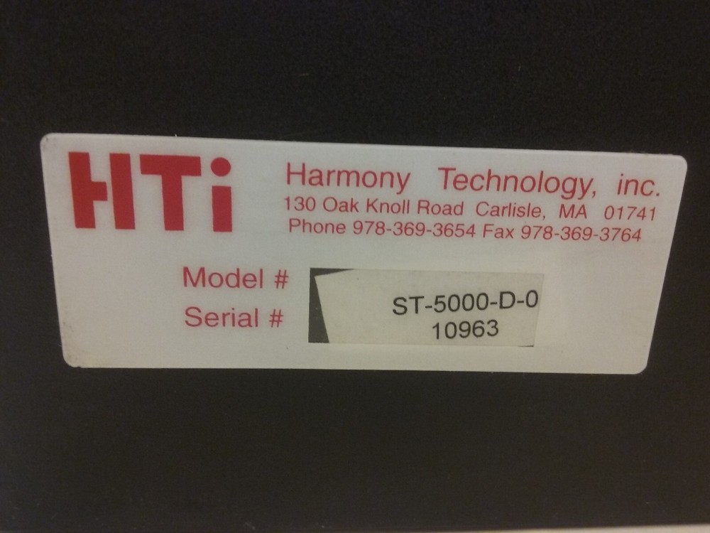 HARMONY TECHNOLOGY ST-5000-D-0 CONTACTOR TRANSMITTER RELAY NNB
