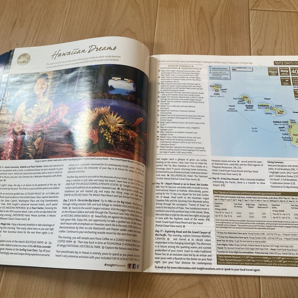 AAA travel USA & Canada Insight Vacations Guide