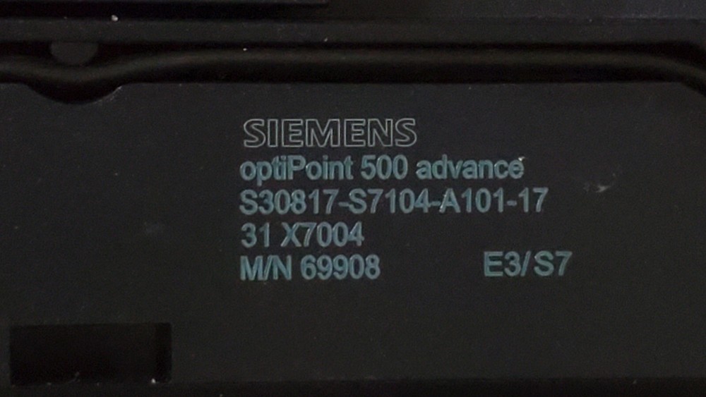 Siemens Artic OptiPoint 500 Advance Phone with Optipoint Key Module
