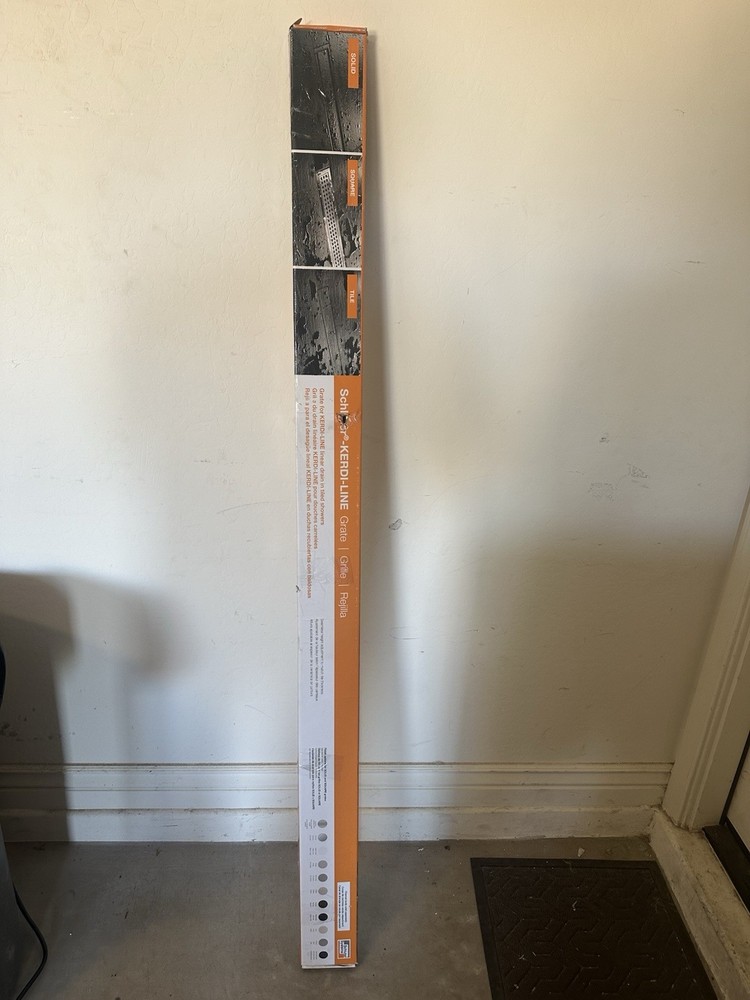 Schluter Kerdi-Line Grate - 3/4" Frame 20" Solid Grate