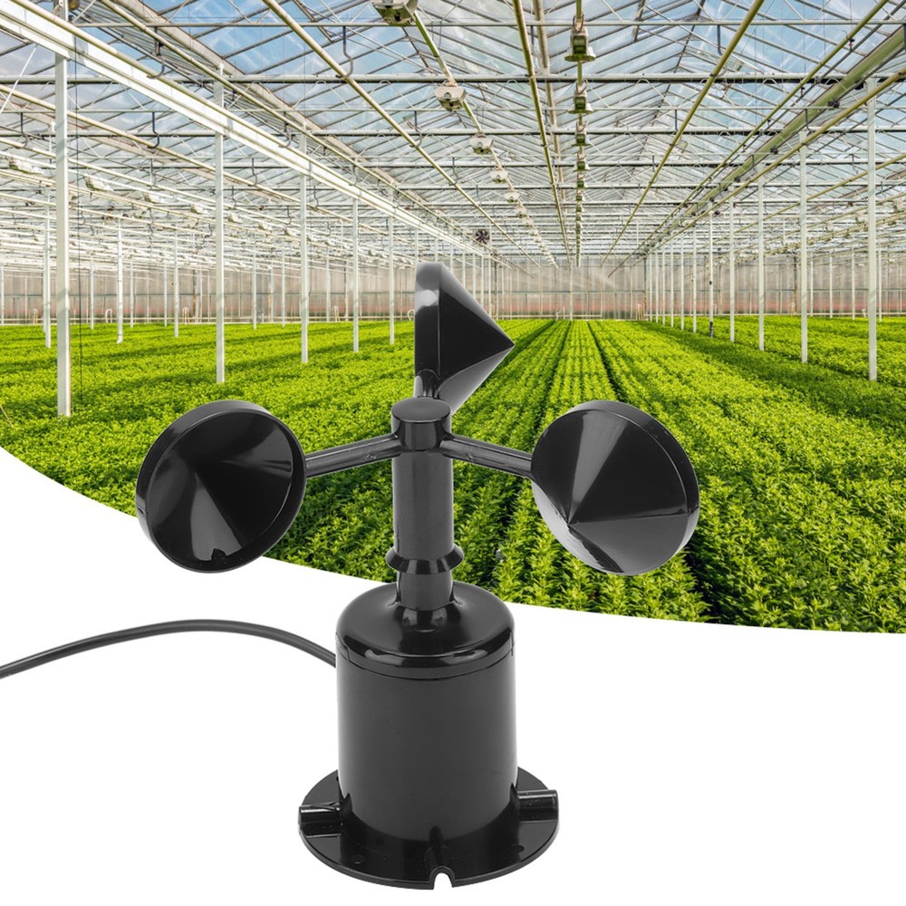 0-70m/s Environment Signal Output Pulse Type Three Cups Wind Speed Sensor WT