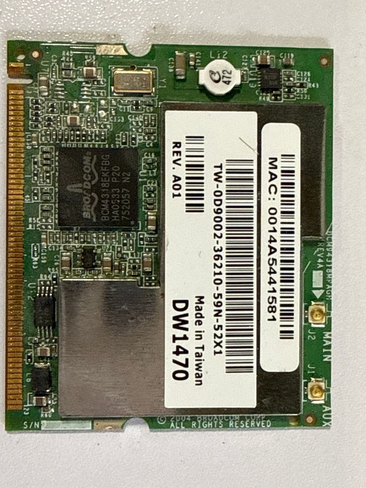 Broadcom Wireless BCM94318MPAGH Grade B