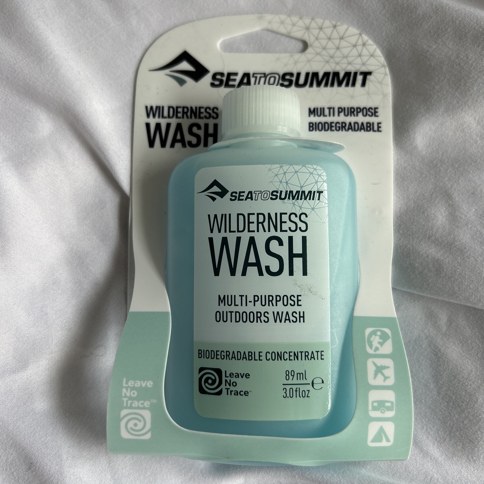 Sea to Summit Wilderness Wash Multipurpose Biodegradable Outdoor Wash, 3 x 3 oz