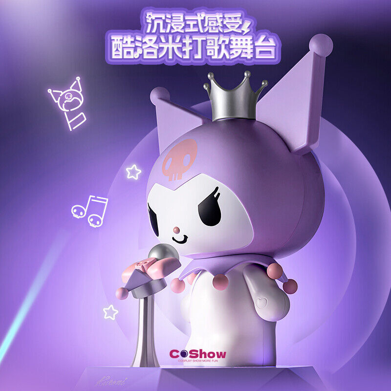 Kuromi Microphone Stage Version 5.2 Wireless Bluetooth Audio Speaker Decoration