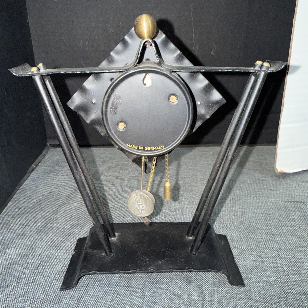 Amazing Art Deco Style German Wind Up Clock