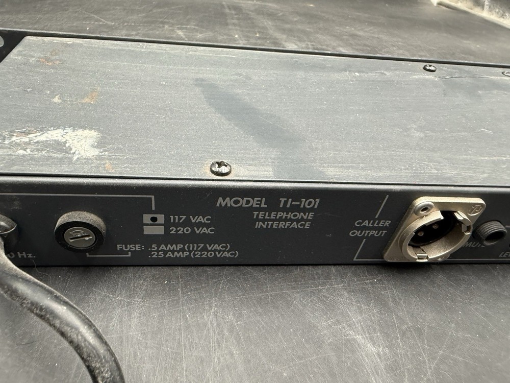 Symetrix TI-101 Rack Mount Single Line Telephone Interface