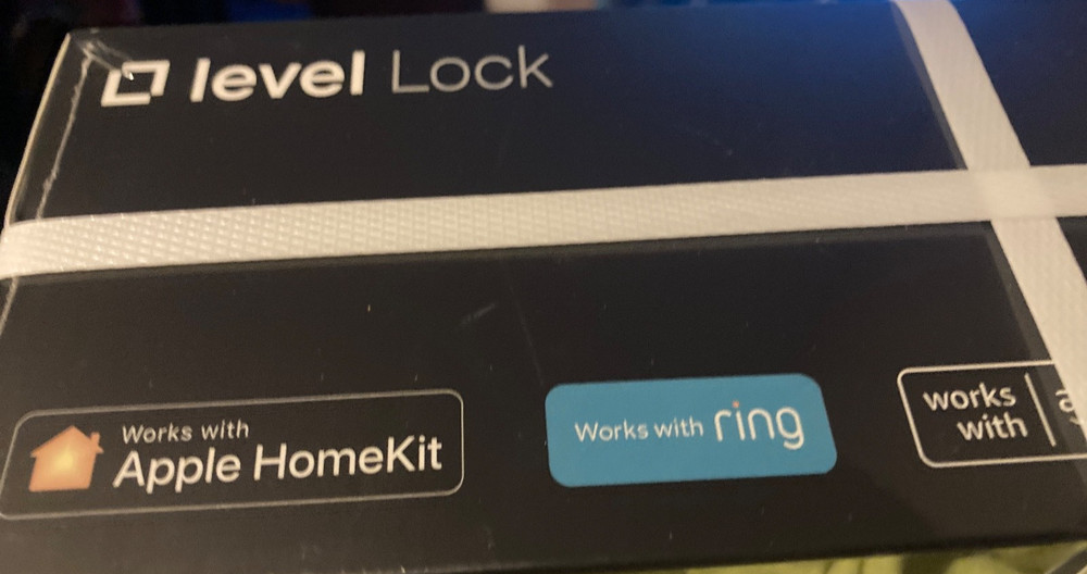 Level Lock Touch Edition - The Invisible Smart Lock - Matte Black, Sealed