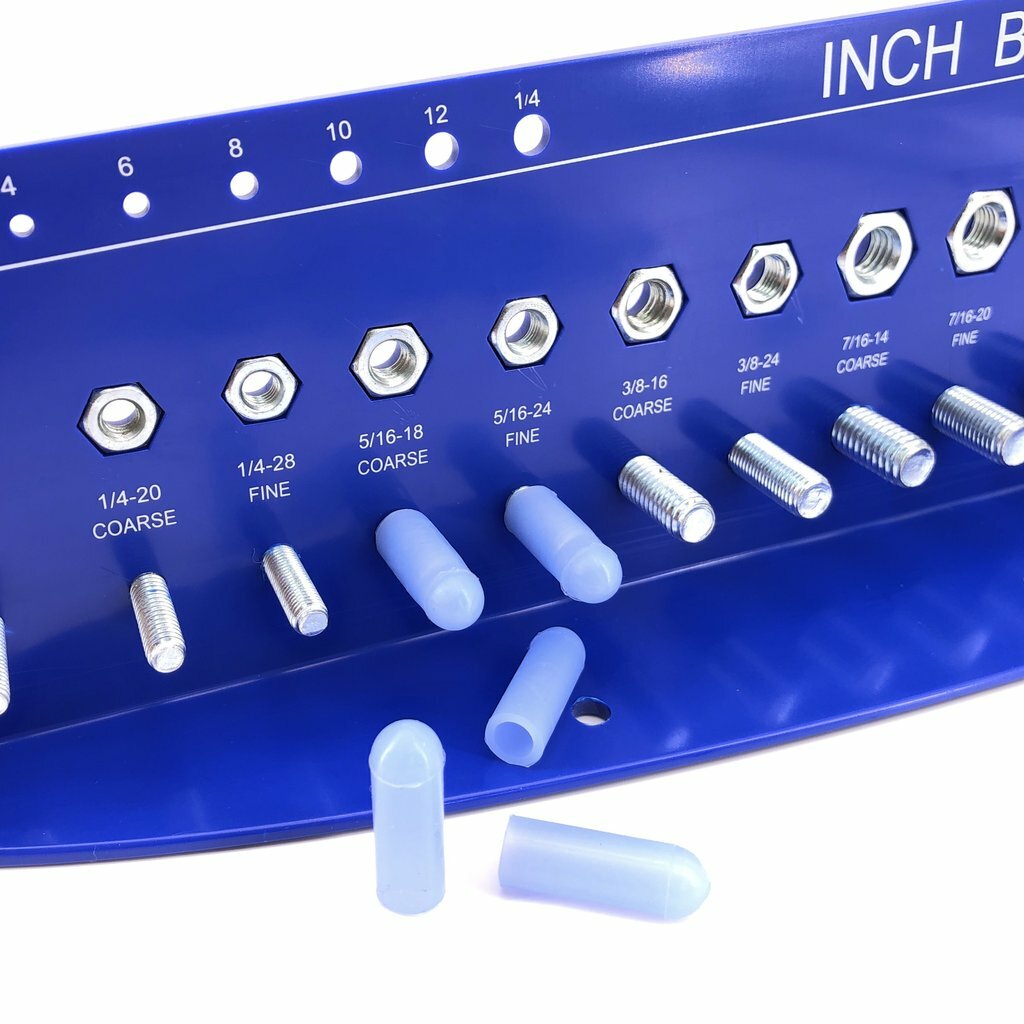 High Temp Masking Supply 5/16 Inch Silicone Rubber Powder Coating Caps - 50