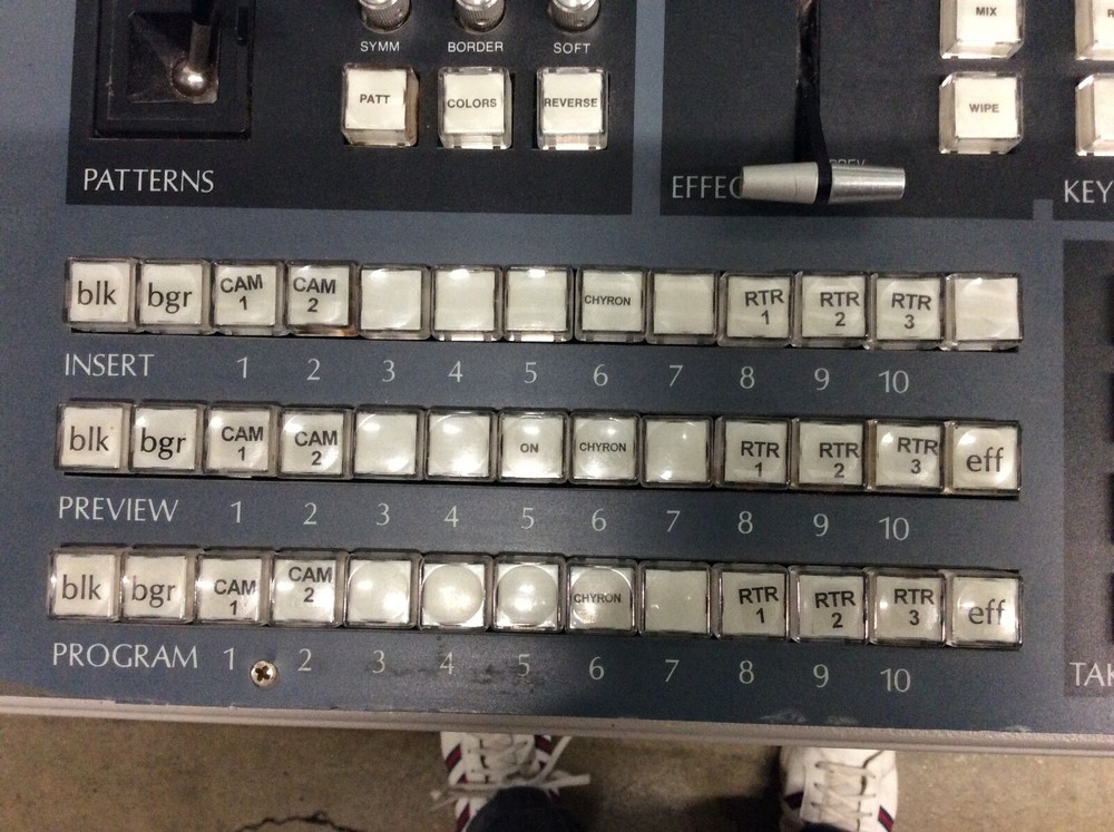 ECHOLAB SWITCHER - MODEL MVS-5 plus MVS MAIN FRAME and POWER