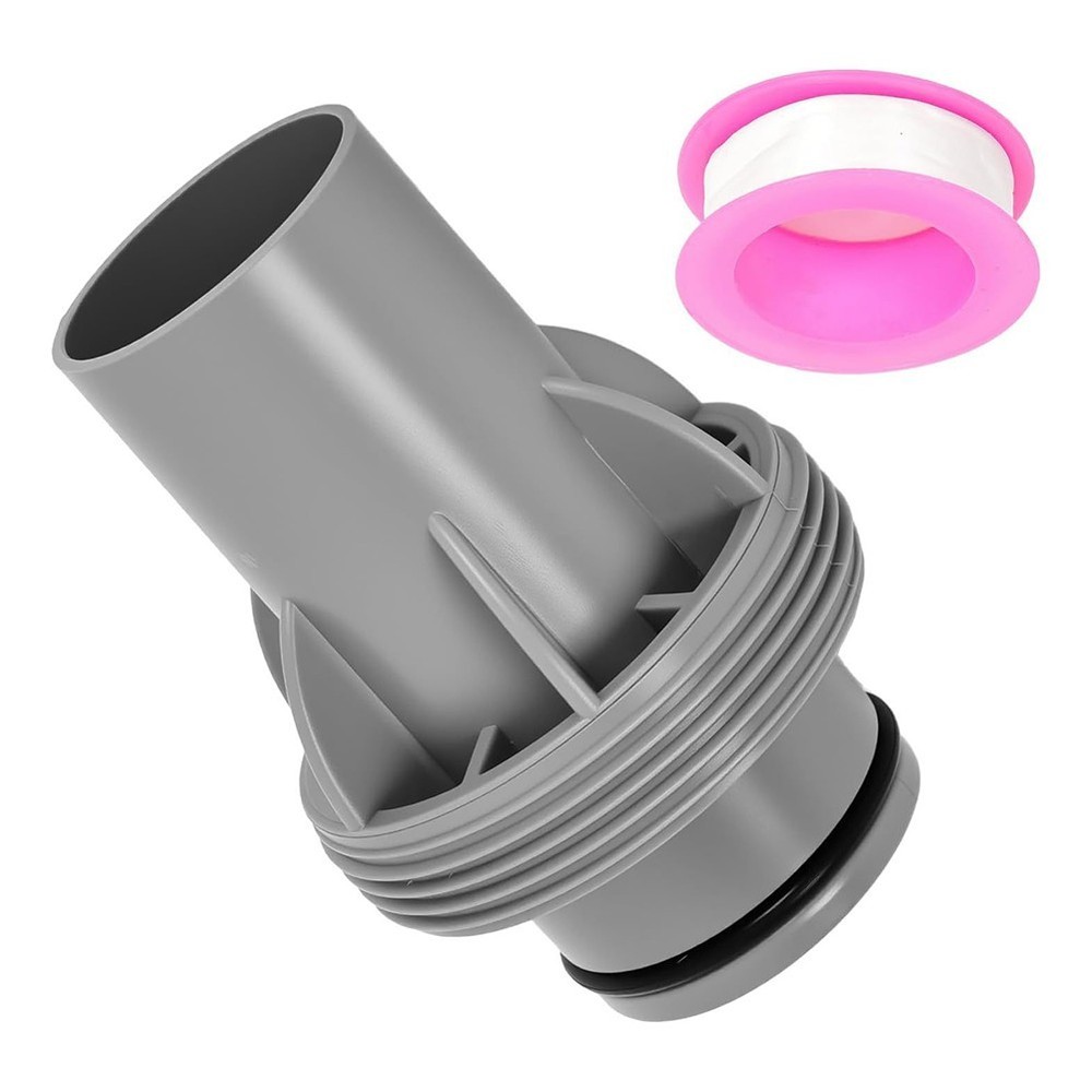 Pool Filter Maintenance 1.5in Hose Adapter Improves Filtration Efficiency