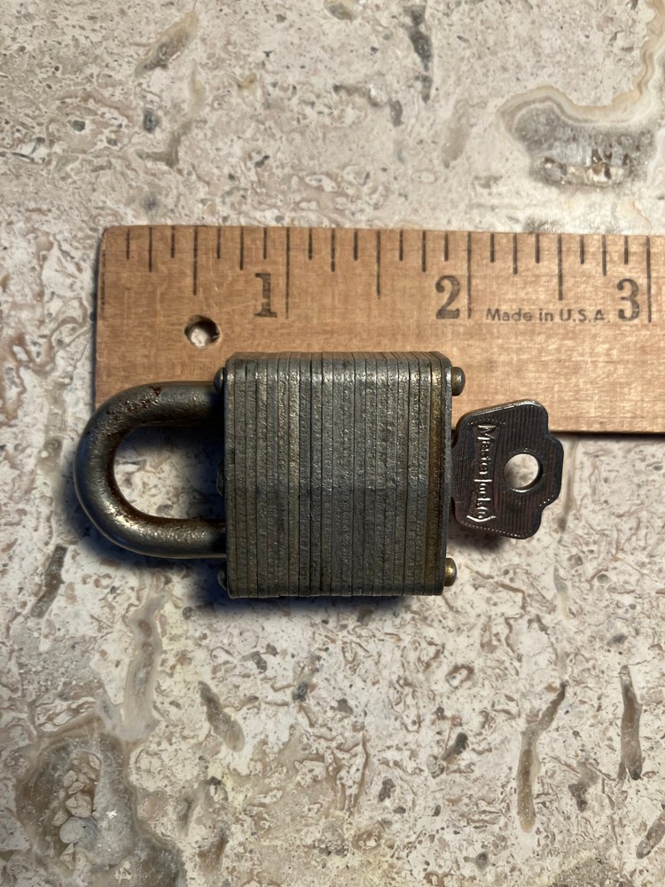 Master Lock Padlocks 3x With 1 key each