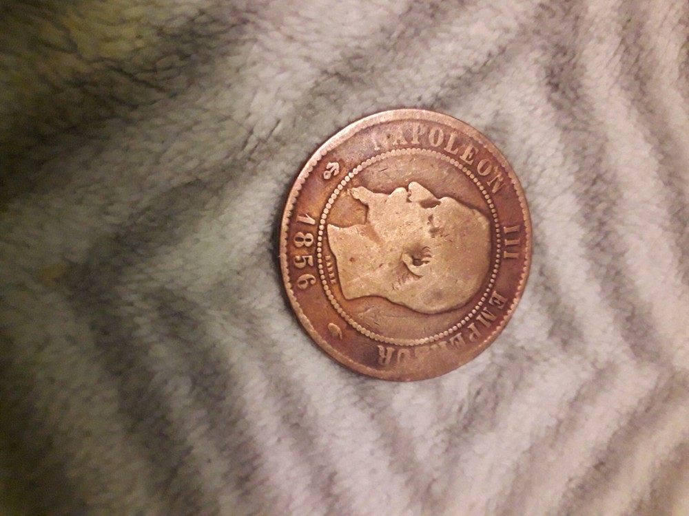 1856 DIX CENTIMES NAPOLEON 3