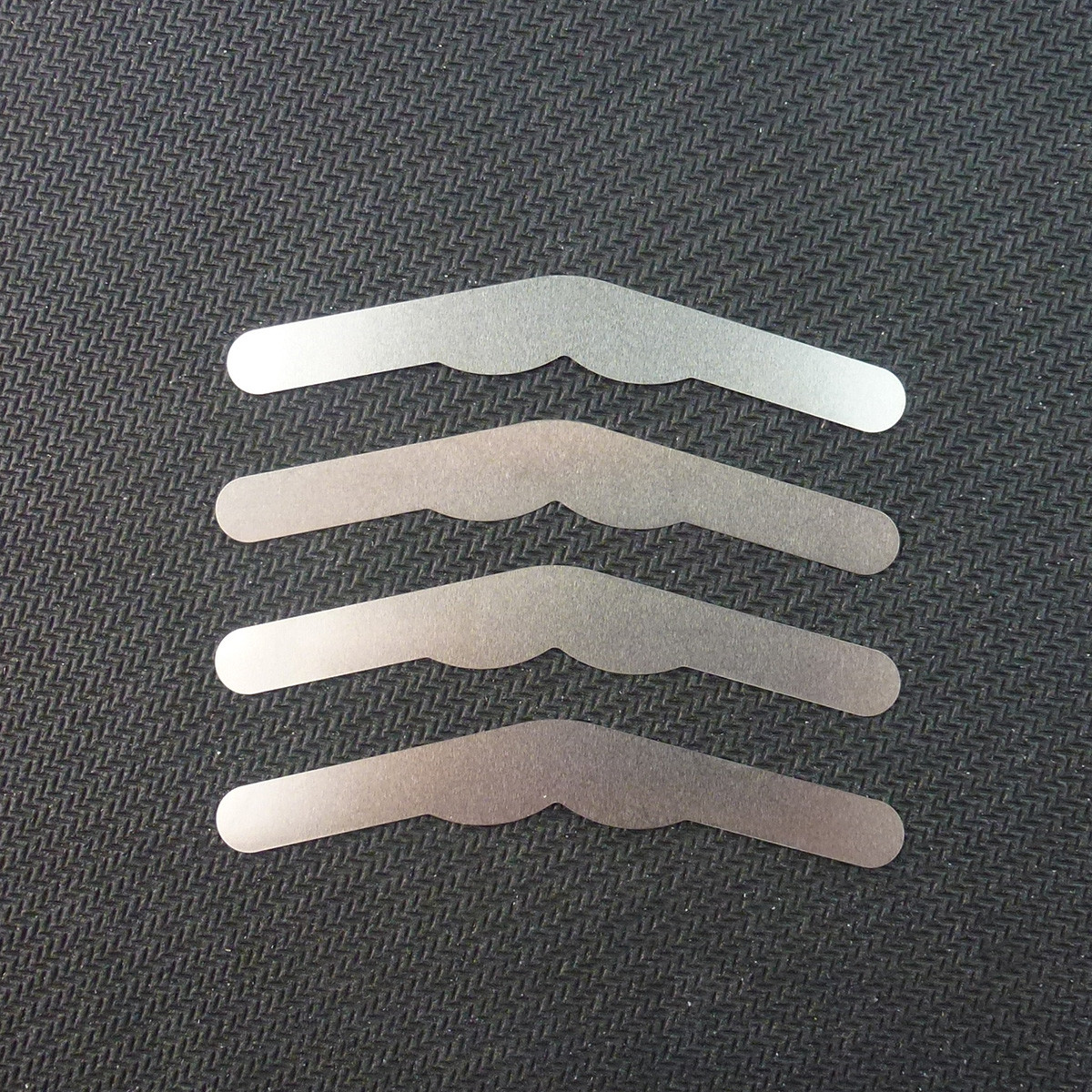 144X EASYINSMILE Dental Tofflemire Stainless Steel Matrix Bands0.015'0.04mm #1-4