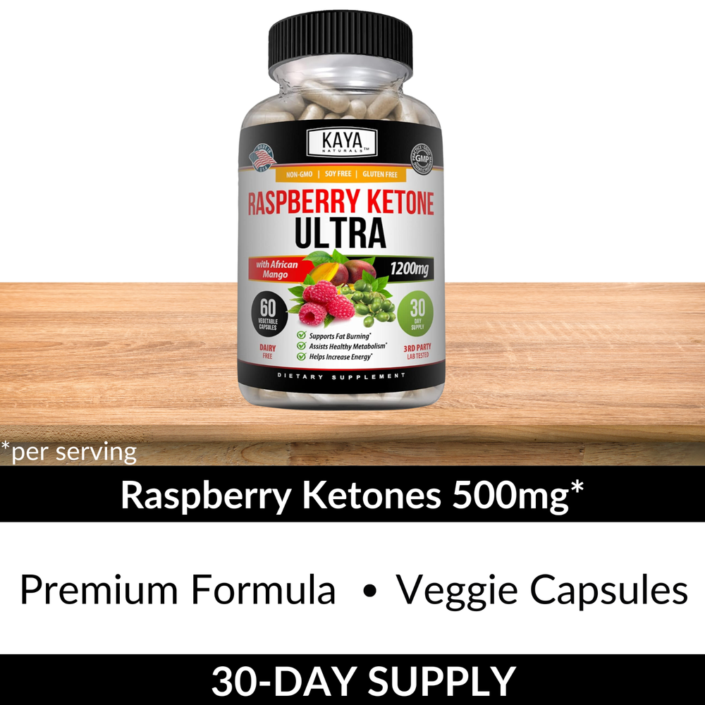 Raspberry Ketone Weight Loss Supplement, Appetite Control, Boost Metabolism