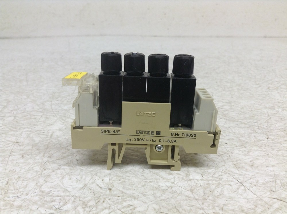 Lutze SIPE-4/E Fuse Holder 4 Pole 250 V SIPE4E