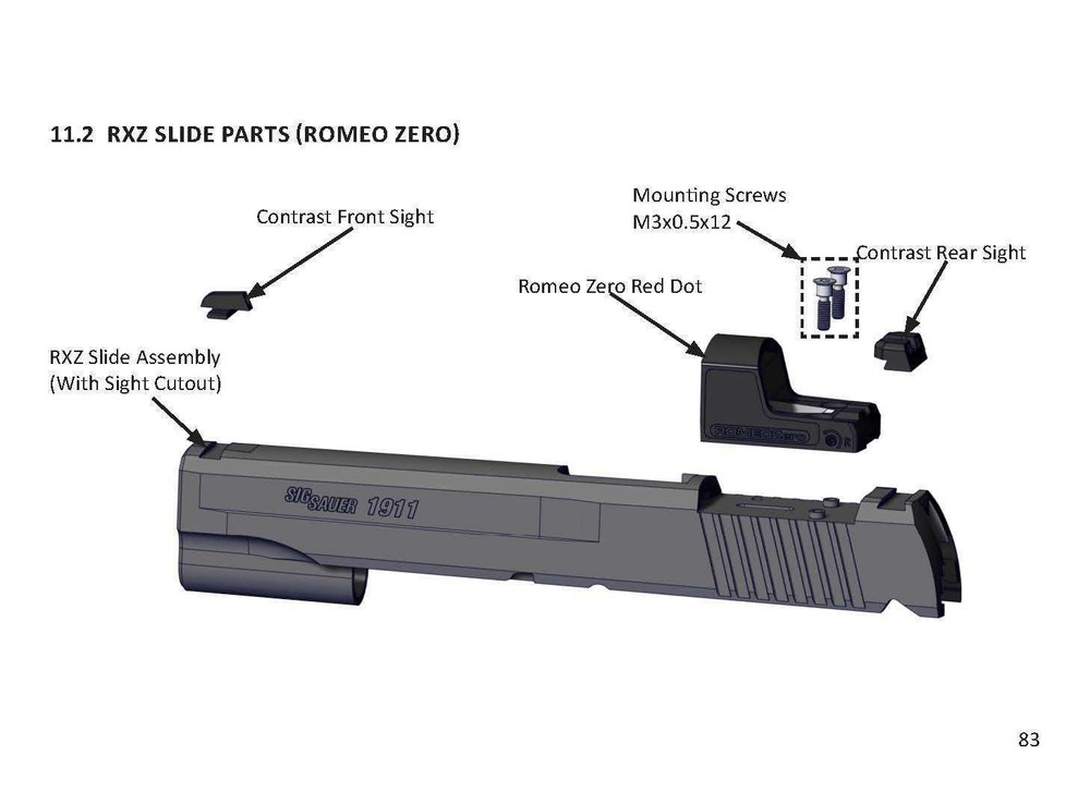 Sig Sauer 1911 Operators Manual (88 Page)