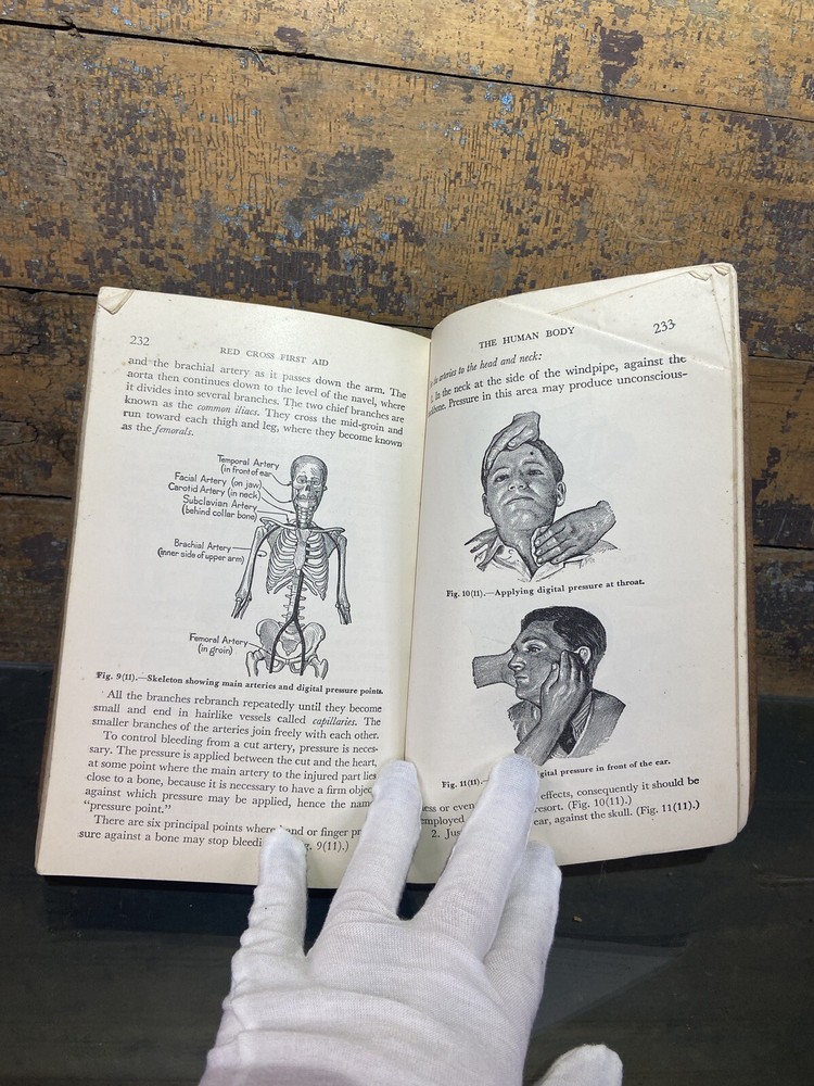 American Red Cross First Aid Textbook 1945