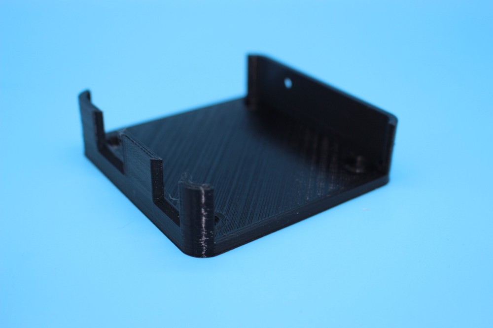 Black Hubitat Elevation Wall Mount Holder Automation Hub C7 & C5