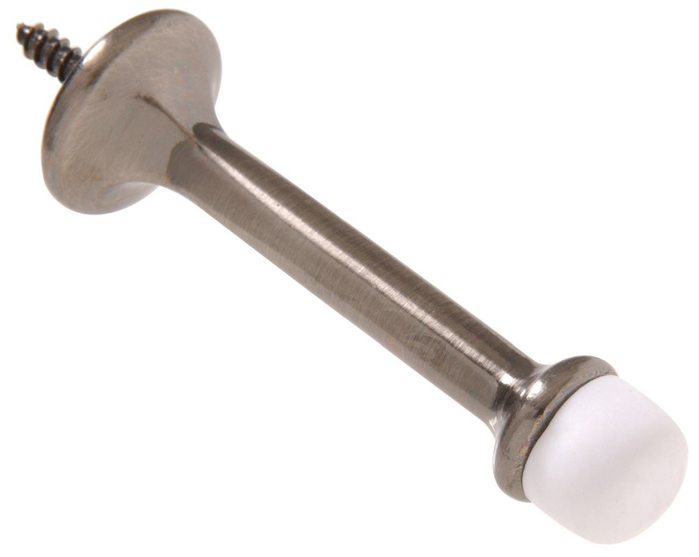 Rigid Door Stop in Pewter and White – Essential Hardware Solution