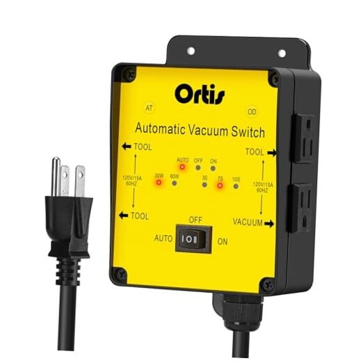 2025 New! Automatic Vacuum Switch,  Dust Control Autoswitch for 3 Power Yellow