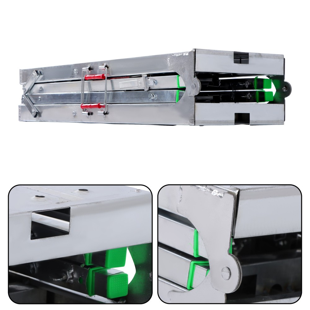 Portable Folding Scaffolding Platform Work Bench Scaffold Step Ladder with Adjus