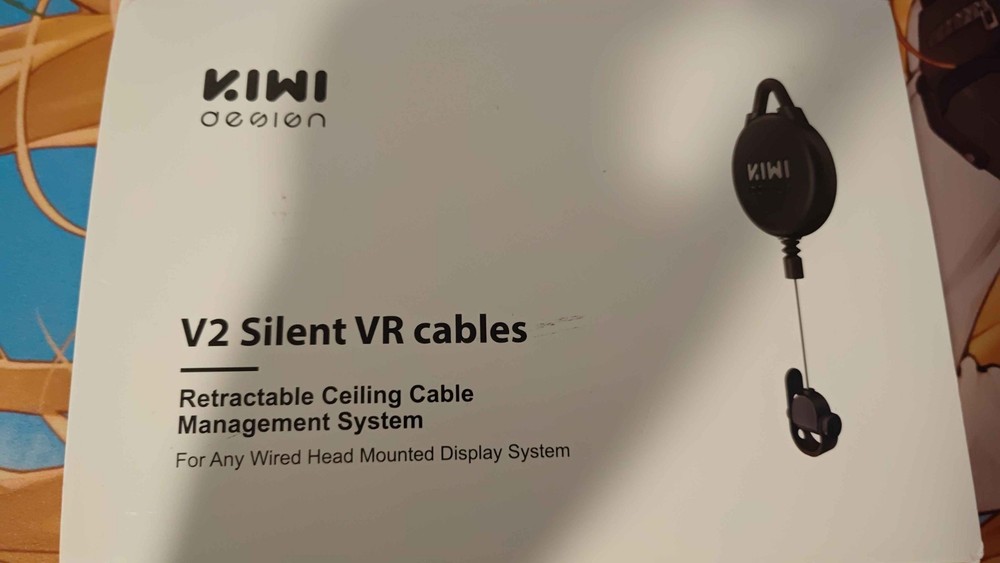 Kiwi Design V2 Silent VR Cable Management Pulley System Black 6 Pack