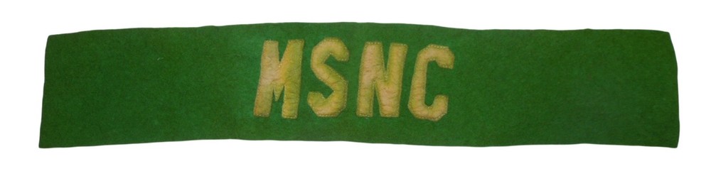 Original WWII MSNC US Wool Armband Brassard DR9