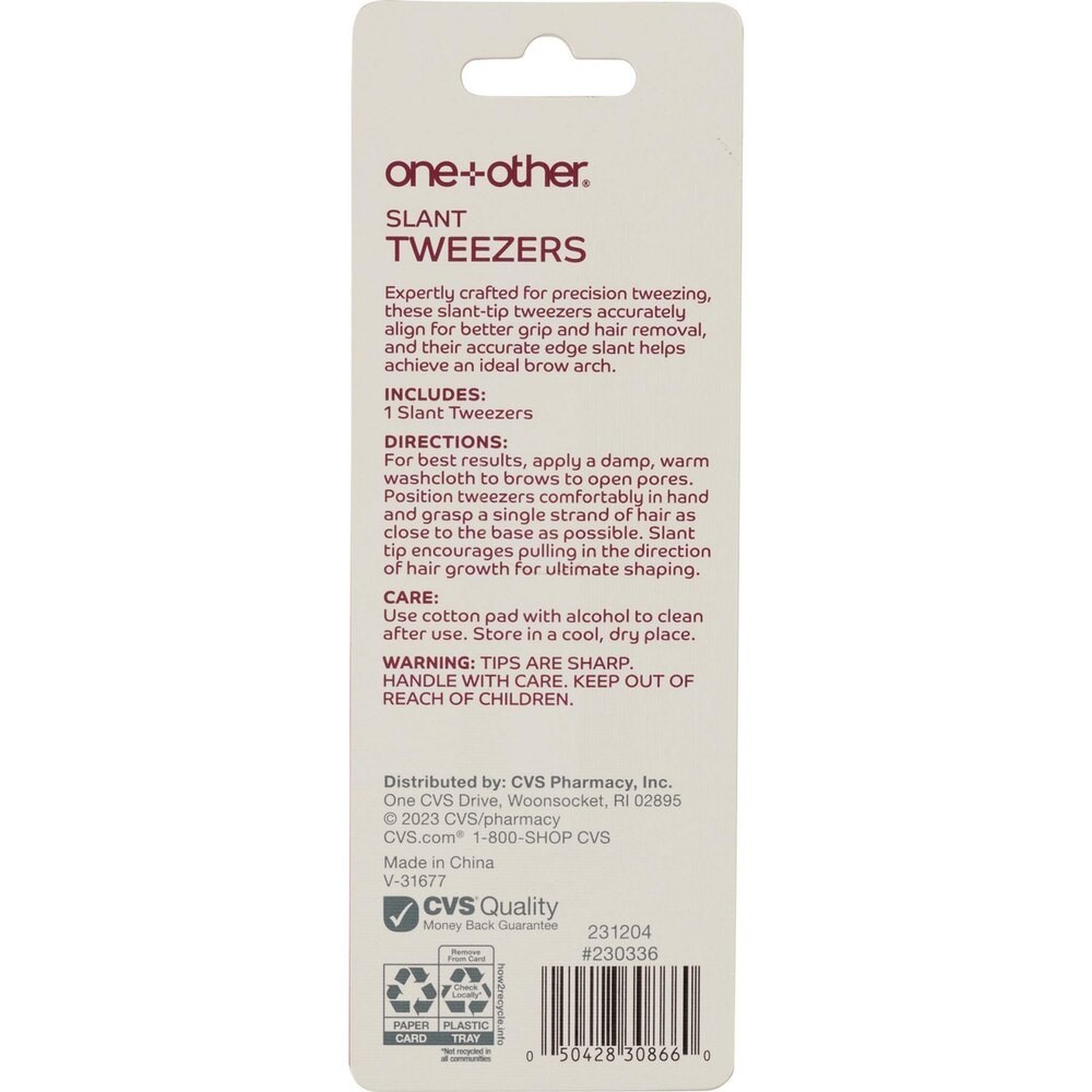 one+other Slant Tweezers