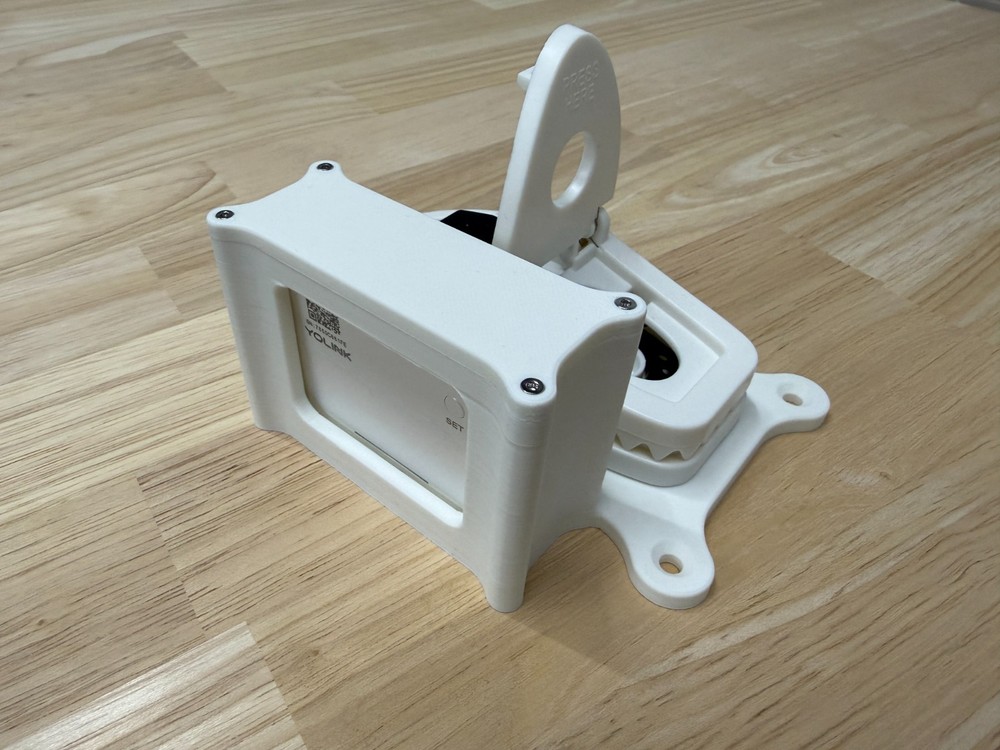 Smart Mouse Trap Holder (no trap or sensor included)