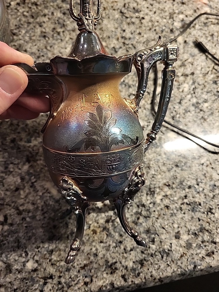 Victorian Silver Plated Coffee Set