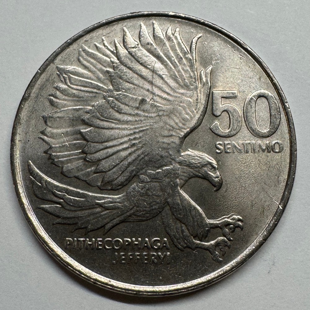 1985 Philippines 50 Sentimo - Coin #C-037
