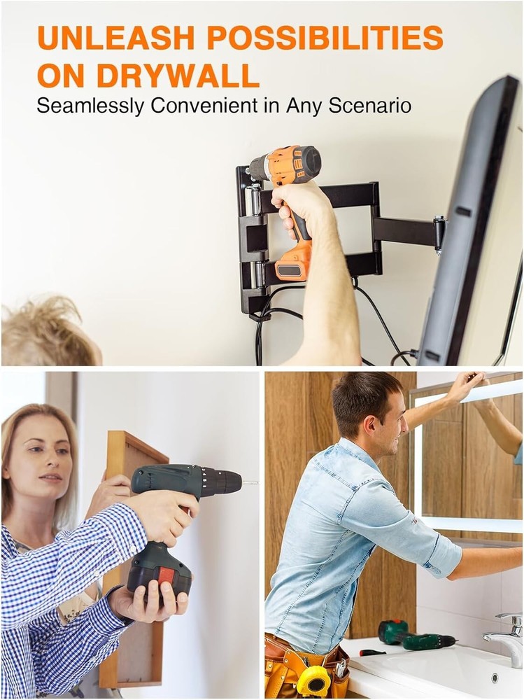 Compact Wall Scanner with Backlit LCD and 5 Scanning Modes - Battery Included