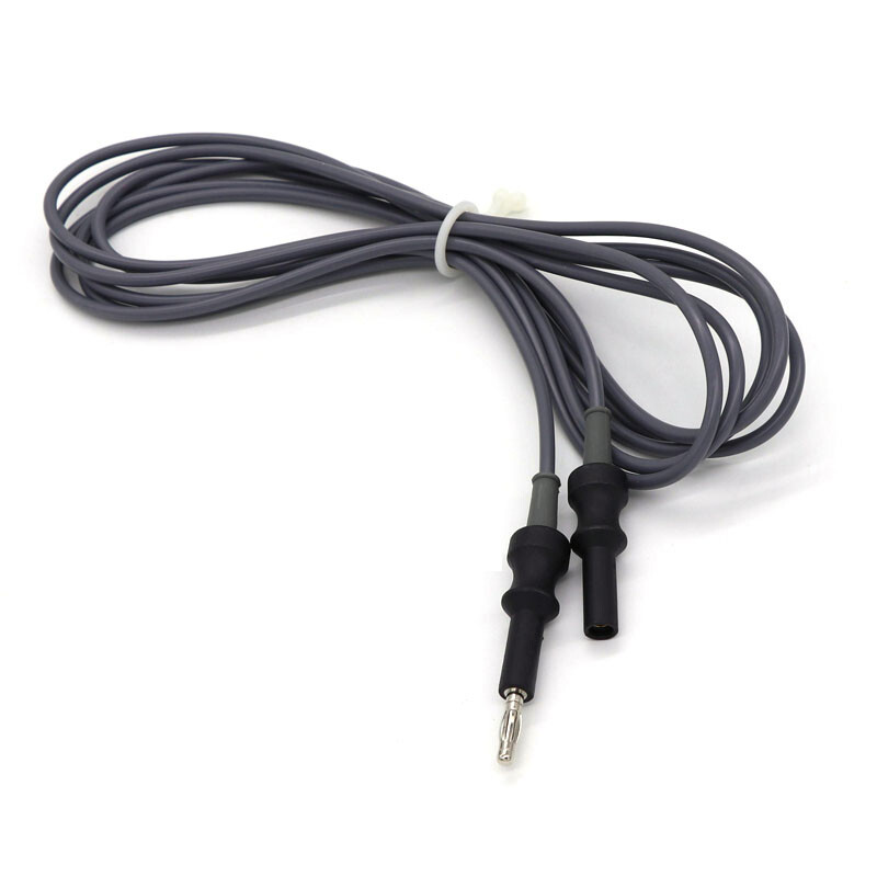 Endoscopic Unipolar Electrocoagulation Cable 4.0 to 4.0 Electrocoagulation Cable