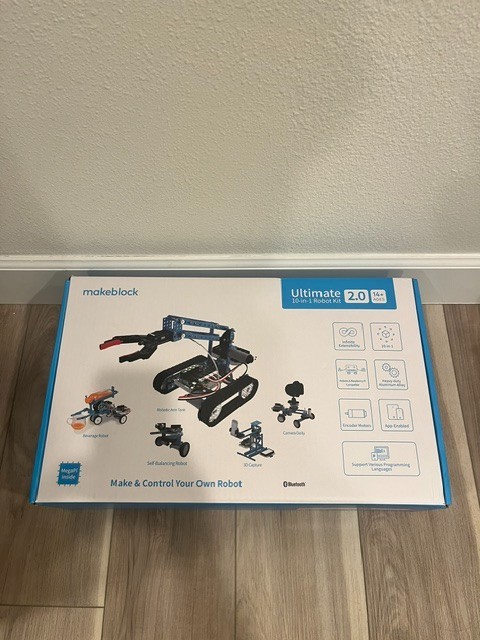 Makeblock Ultimate 2.0 10 in 1 Robot KIt New Open Box