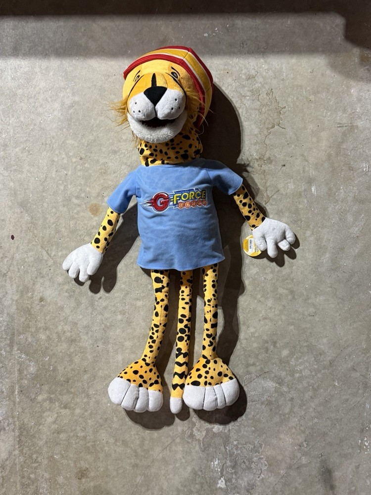 Checkers Cheetah Leopard G Force Plush Abingdon NWT
