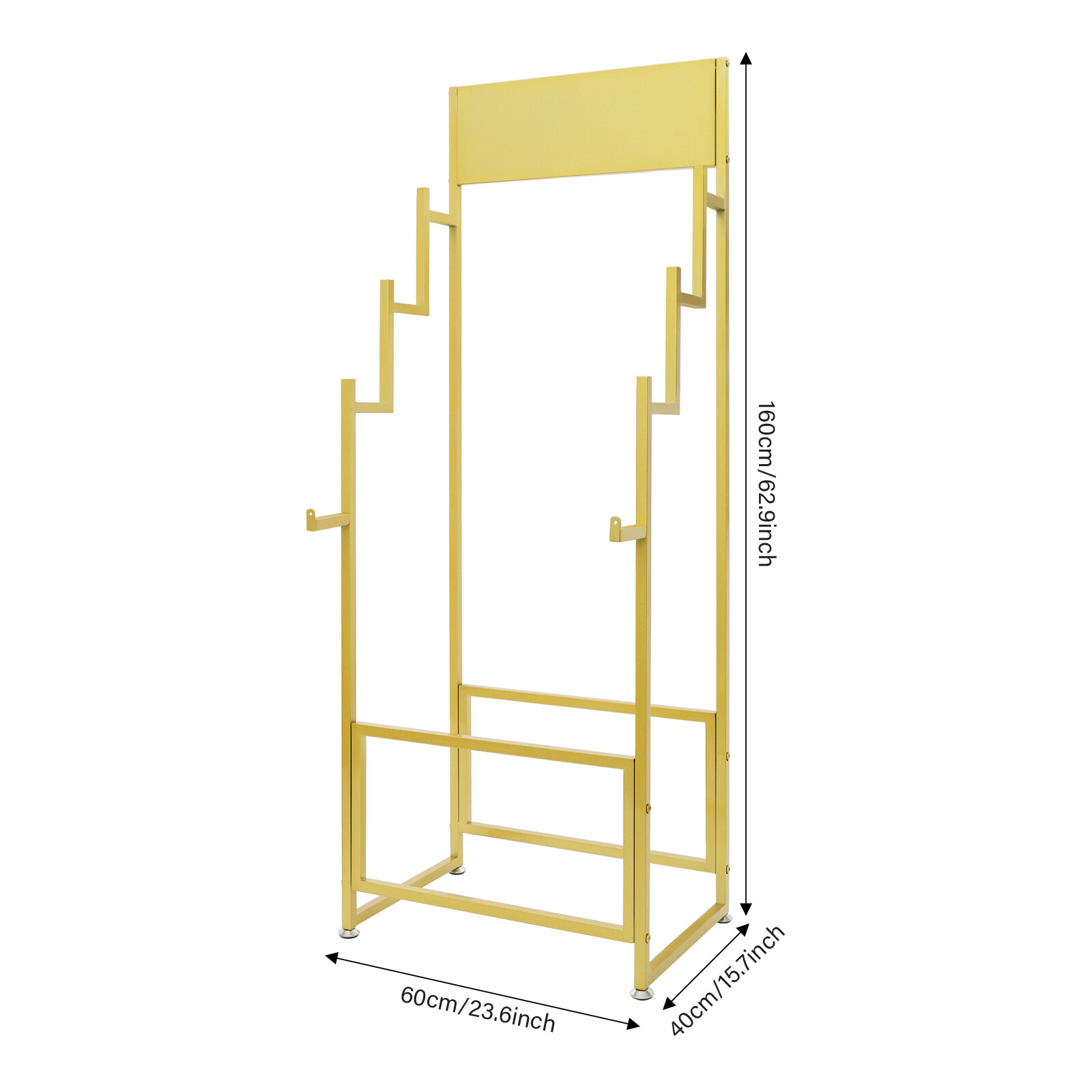 Carpet Display Rack Floor Standing Carpet Display Stand Commercial Organizer New