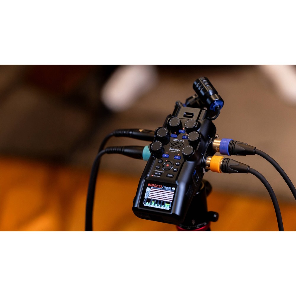 Zoom H6studio 8-Track 32-Bit Float Handy Recorder