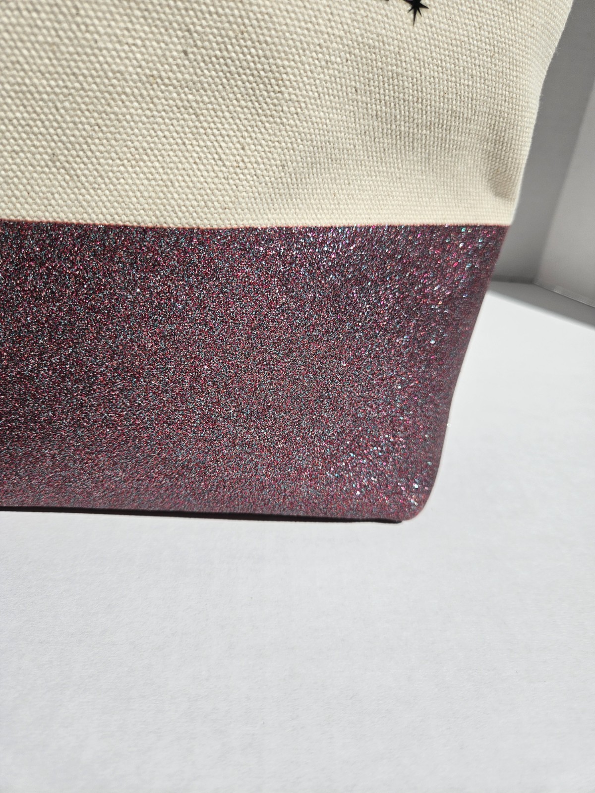 Kate Spade All You Need is Faith Trust Pixie Dust Disney Large Tote Purse...