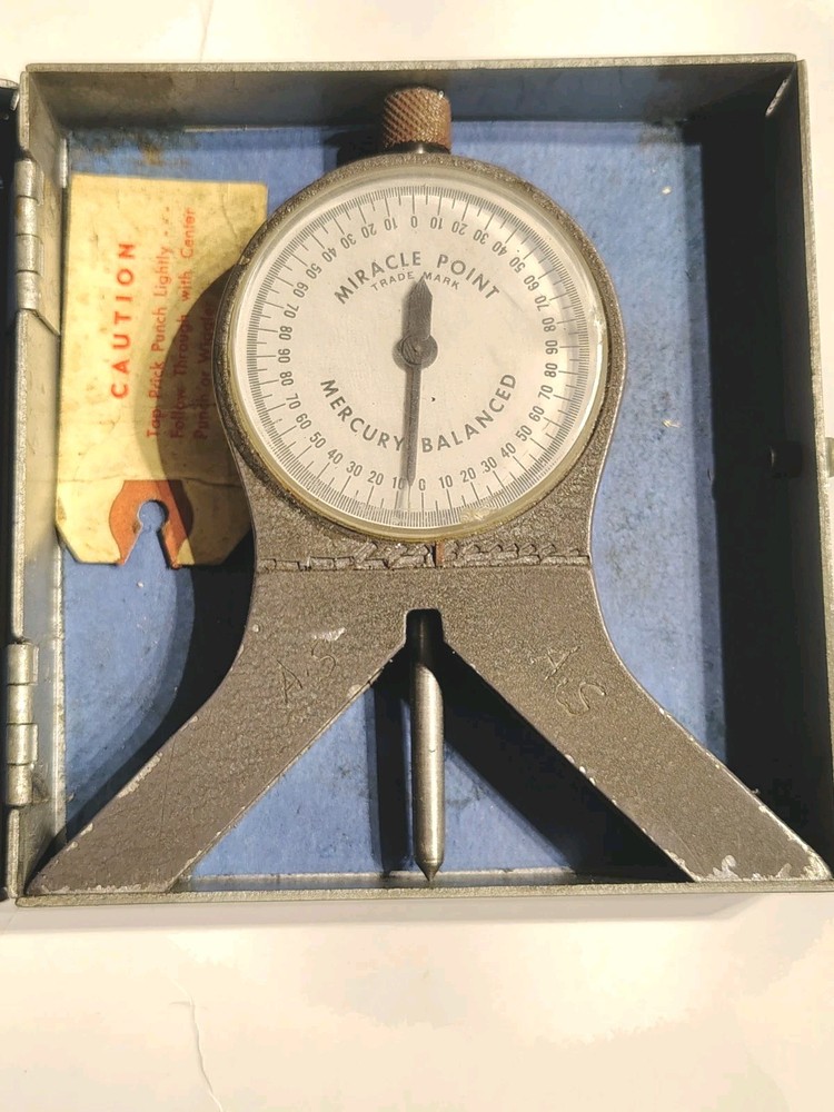 Vintage Legois MFG. Protractor Angle Indicator Centering Head