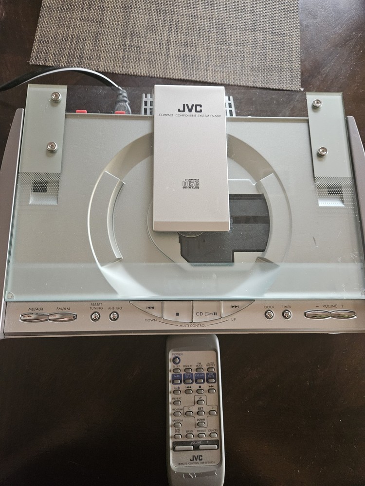 JVC FS-SD9 Compact Component System CD Player Radio with Remote.