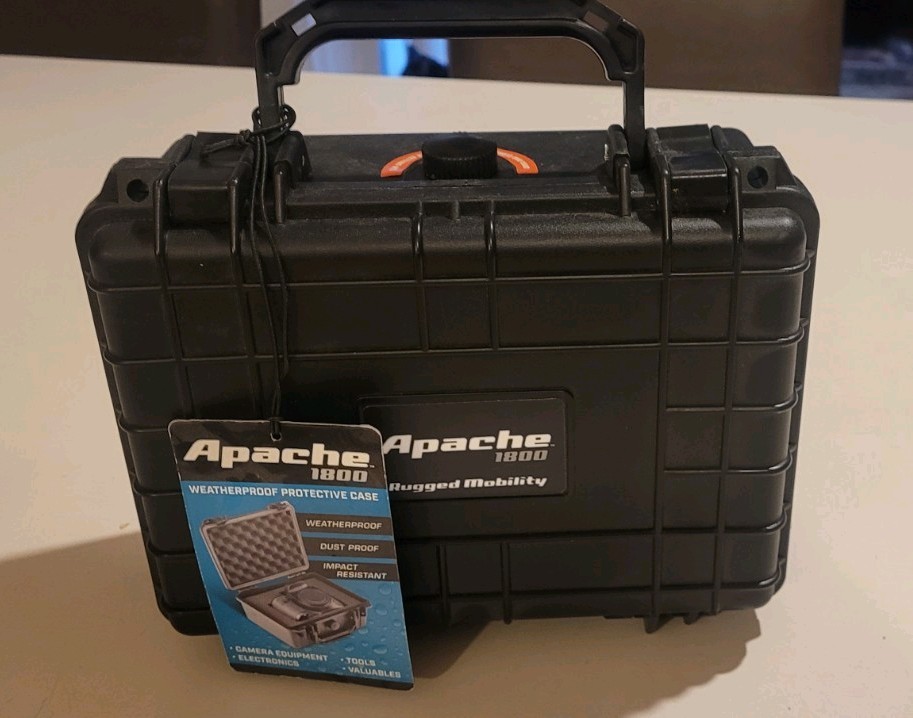 Apache 1800 Weatherproof Protective Hard Case