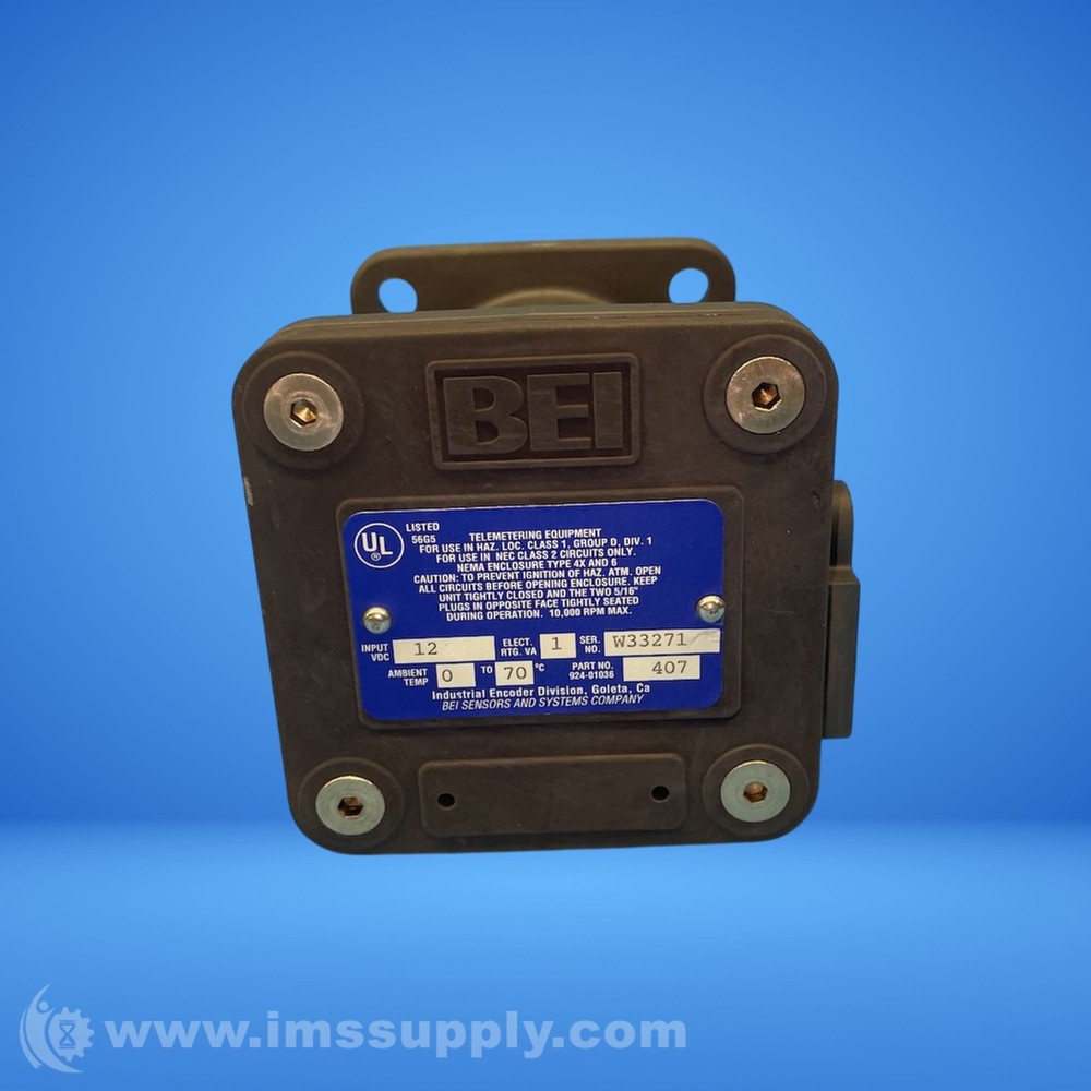BEI Sensors 924-01036-407 Incremental Encoder FNIP
