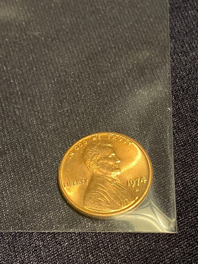 1974-D Penny Uncirculated MS Red!