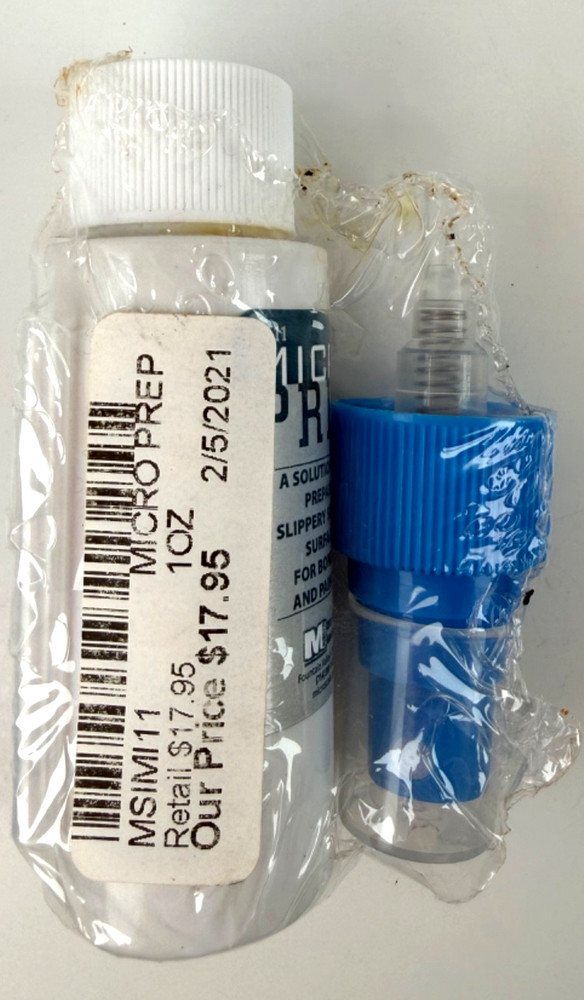 Microscale MicroPrep Surface Prep Solution 1.5oz + Nozzle – Sealed